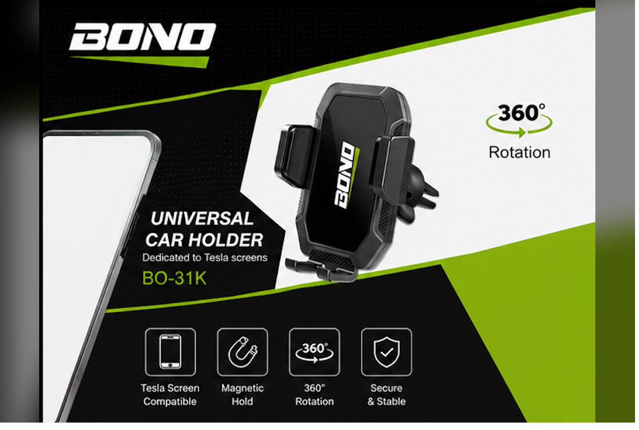 מחזיק נייד למזגן הרכב BONO BO-31K · מגנטי · 360°