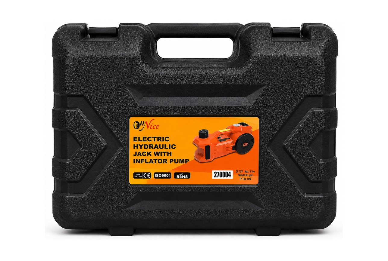 ג׳ק חשמלי הידראולי 5 טון עם קומפרסור O״NICE · 12V · עד 5 טון
